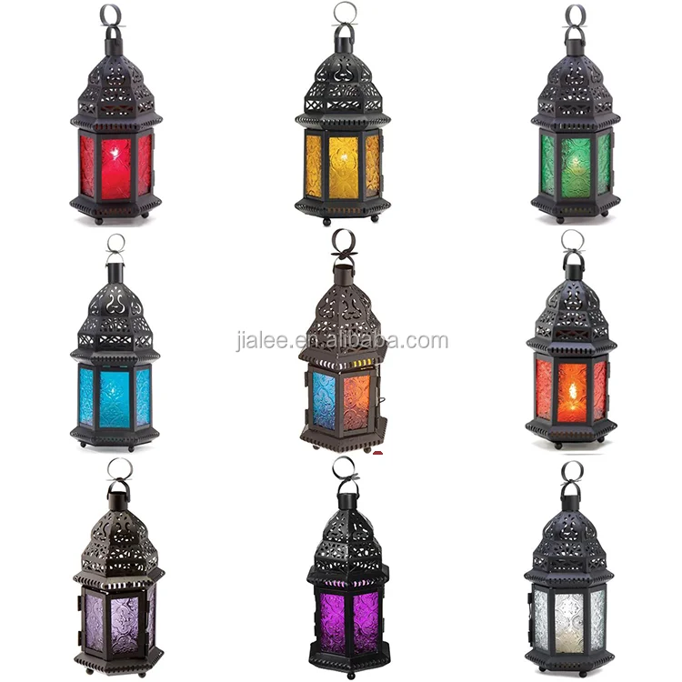 Gifts Decor Contemporary Metal Candle Holder Cemetery Tealight Lantern