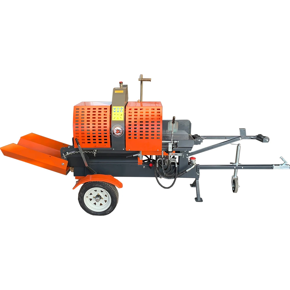 Hydraulic Log Splitter Automatic Firewood Cutter Processor - Buy ...