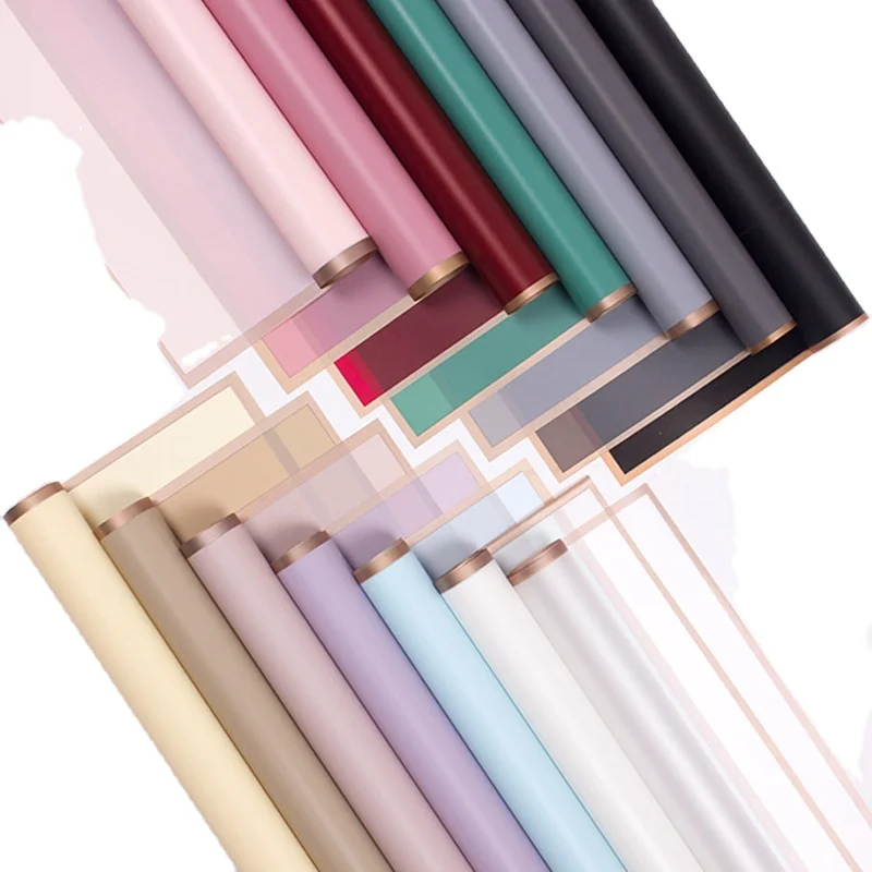 Waterproof Flower Wrapping Paper Phnom Penh Matte Paper Translucent