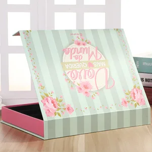 BOOK shape corrugated gift box packaging Kraft Paper Gift Box