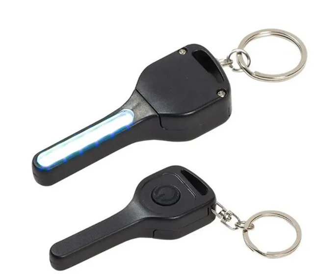 Mini LED UV Tragbare Banknotendetektor Schlüsselanhänger Rucksack Taschenlampe