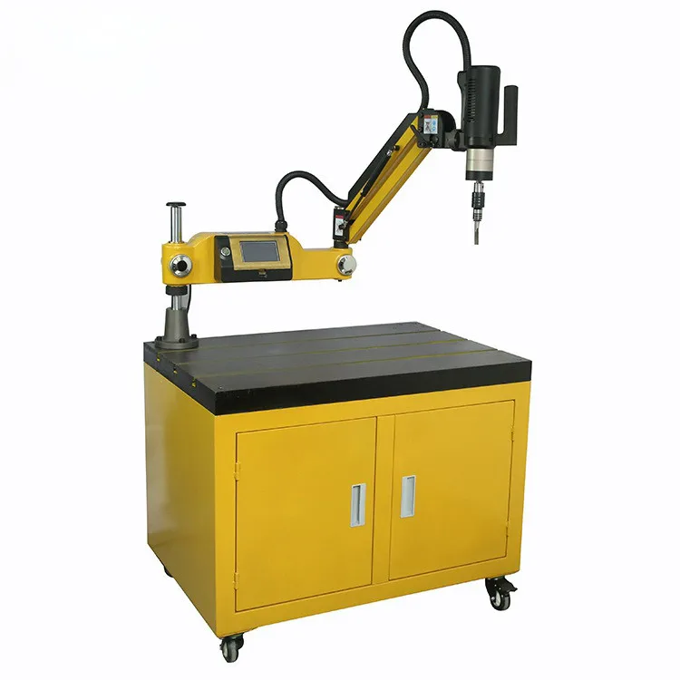 M16-M42 Drilling And Tapping Machine bench automatic hand gear auto feed electric drive tapping machine