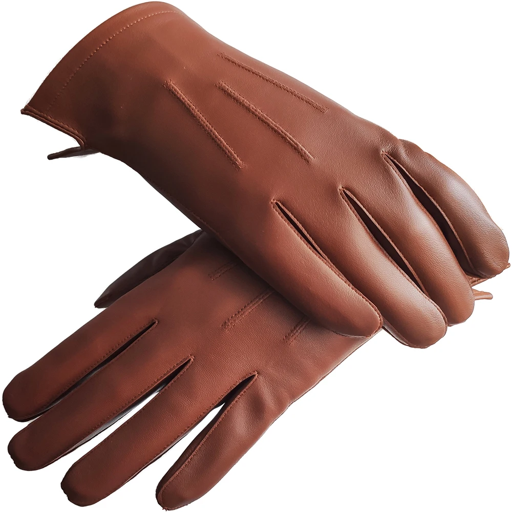 经典战术警察山羊皮皮手套