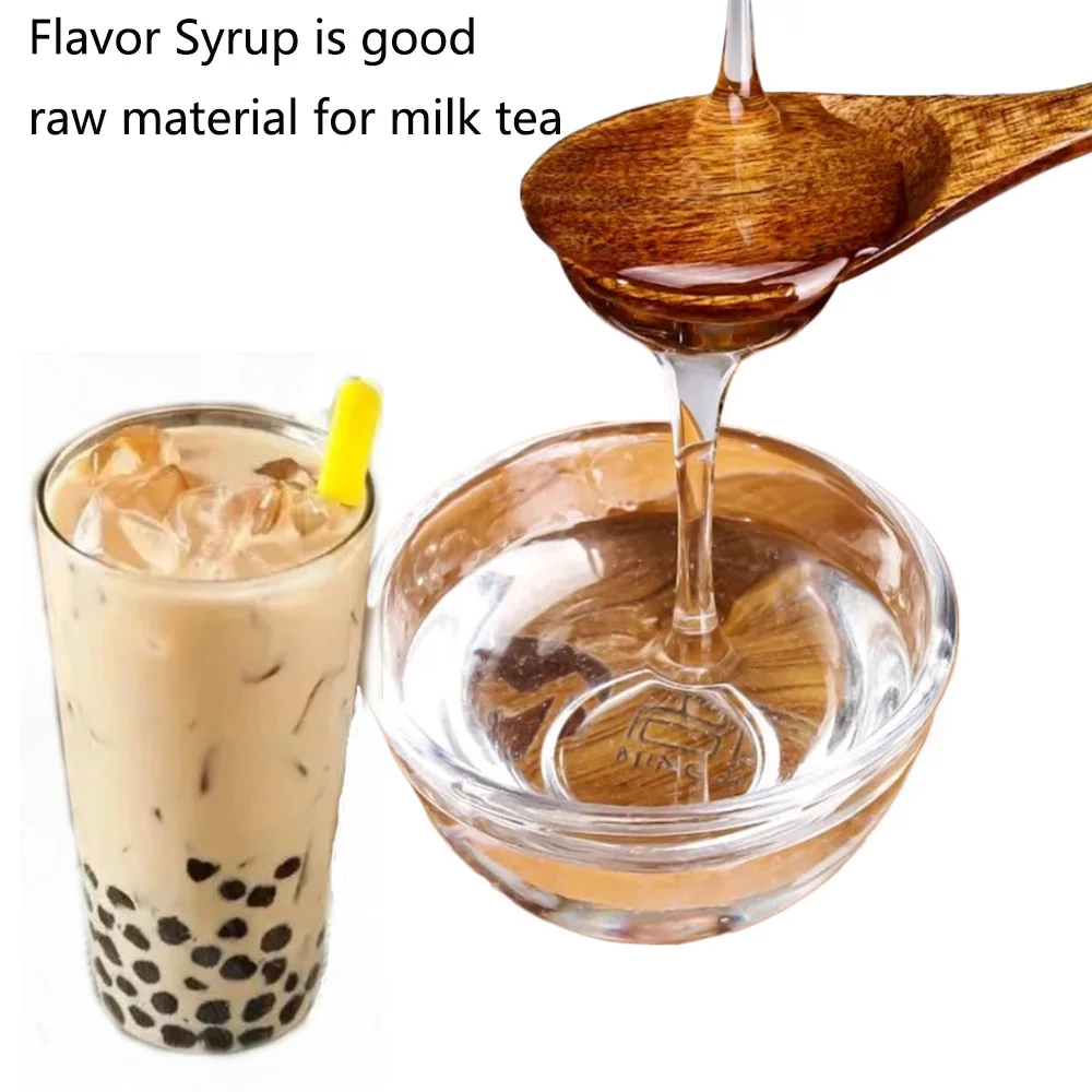 2.5kg Syrup Flavor Food Grade Sweetness Milk Tea Flavor Syrup For Milk