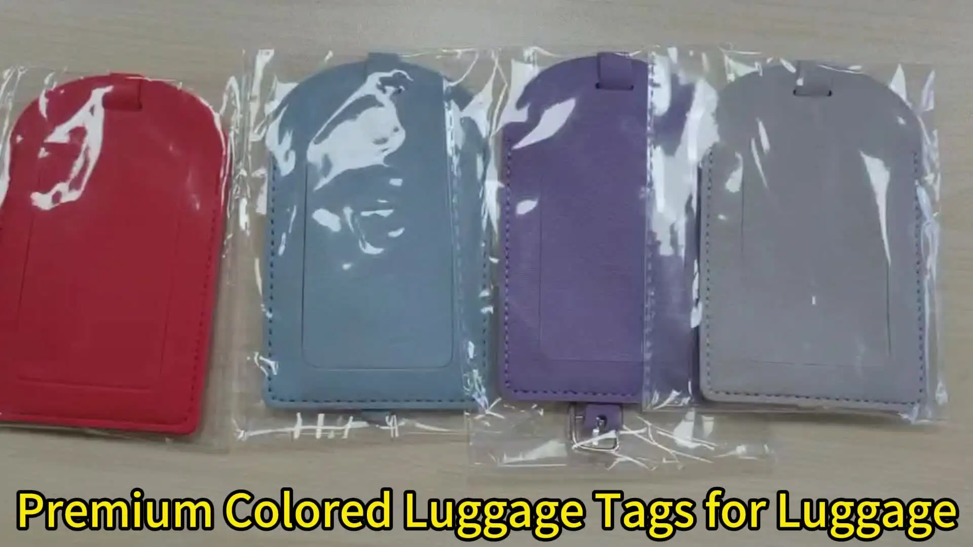 ÉTIQUETTES DE BAGAGE En Cuir Pu Étiquette De Nom De Carte D'identité De EUR 9,05 - FR