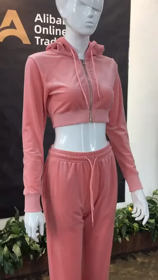 nike rhinestone tracksuit