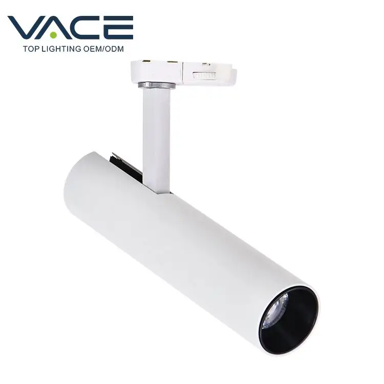 Manufacturer Price 30w Dimmable Spotlight high CRI nice efficiency cob track light for projects