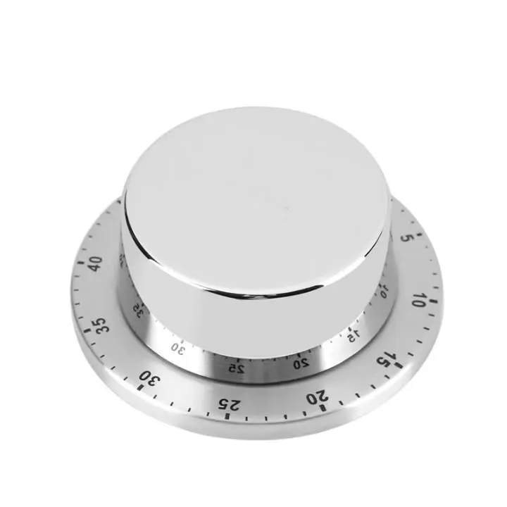 Cooking Tools Kitchen Timer Stainless Steel Egg 60 Minutes Alarm Clock Counting