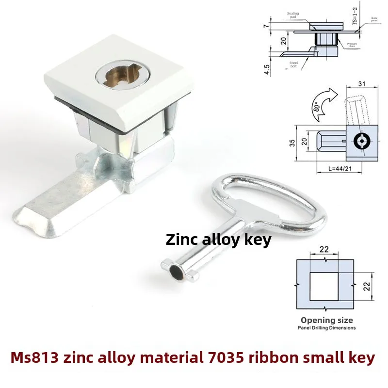 Weitu Cabinet Lock 6000 Series Compression Toggle Lock Train Lock Electrical Door Lock Straight Lock MS813 Cutting details