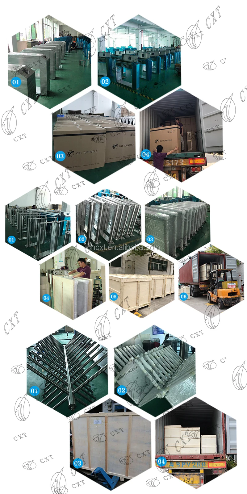 bHot Sale One Way Entrance Control Turnstile Barrier Gate for Supermarket 