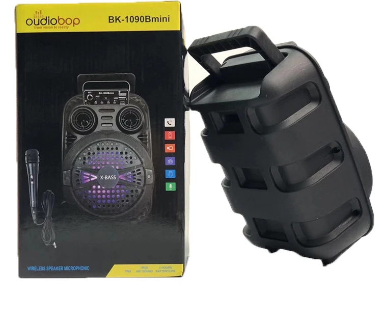 BK-1090B mini Subwoofer High Quality Sound Quality Portable Party Bluetooth Speaker - ANKUX.COM