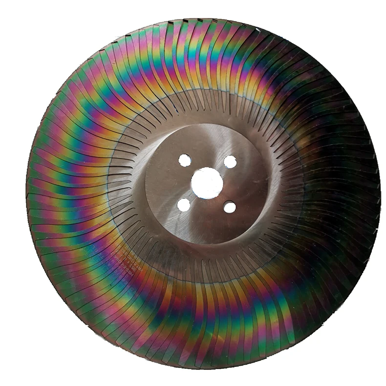 Karnasch Rainbow Color M42 Hss Tari Saw Blade Already Cut To A Blade For Cockfighting Buy
