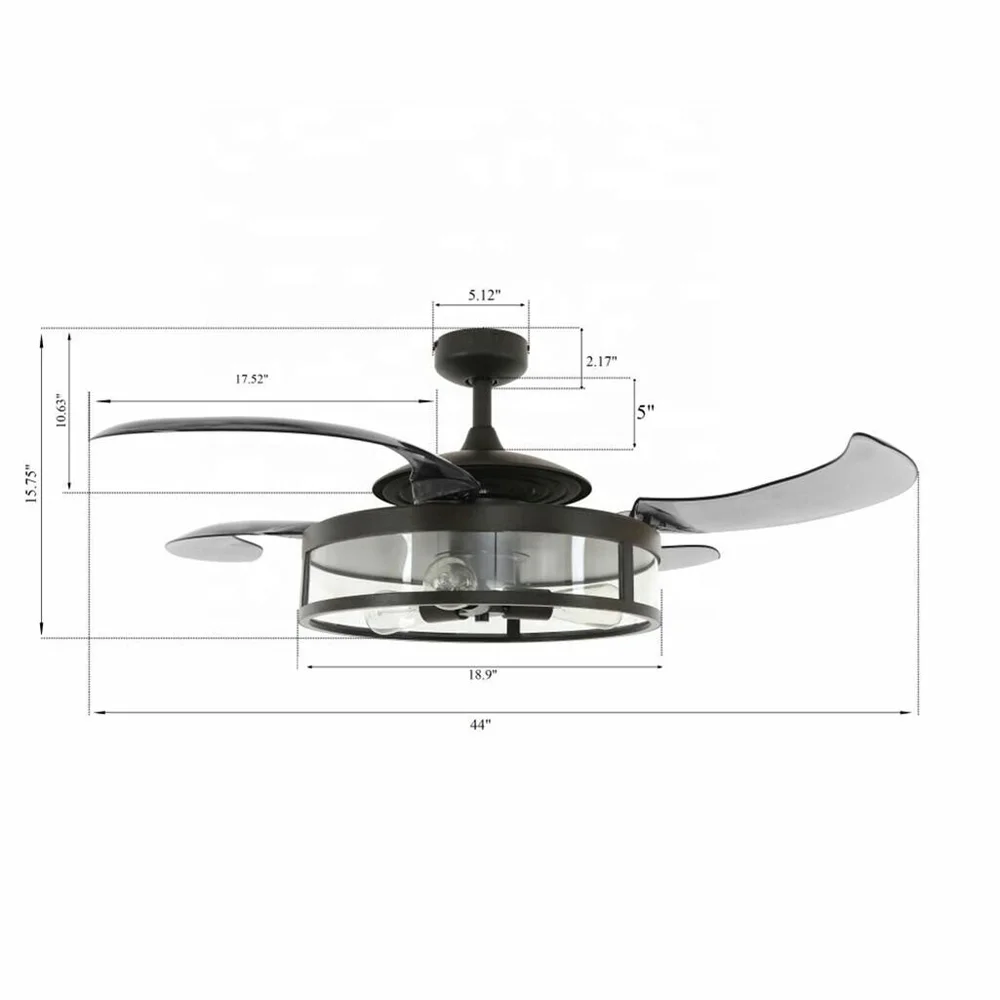 Ceiling Fan, 4-blades, FC010 - detail 8