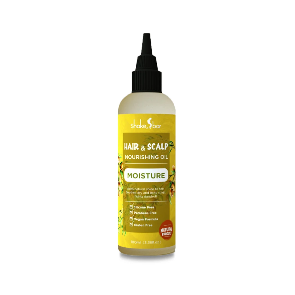 

shake bar moisture repair growth oil beard oil product for curly hair styling gel 100ml