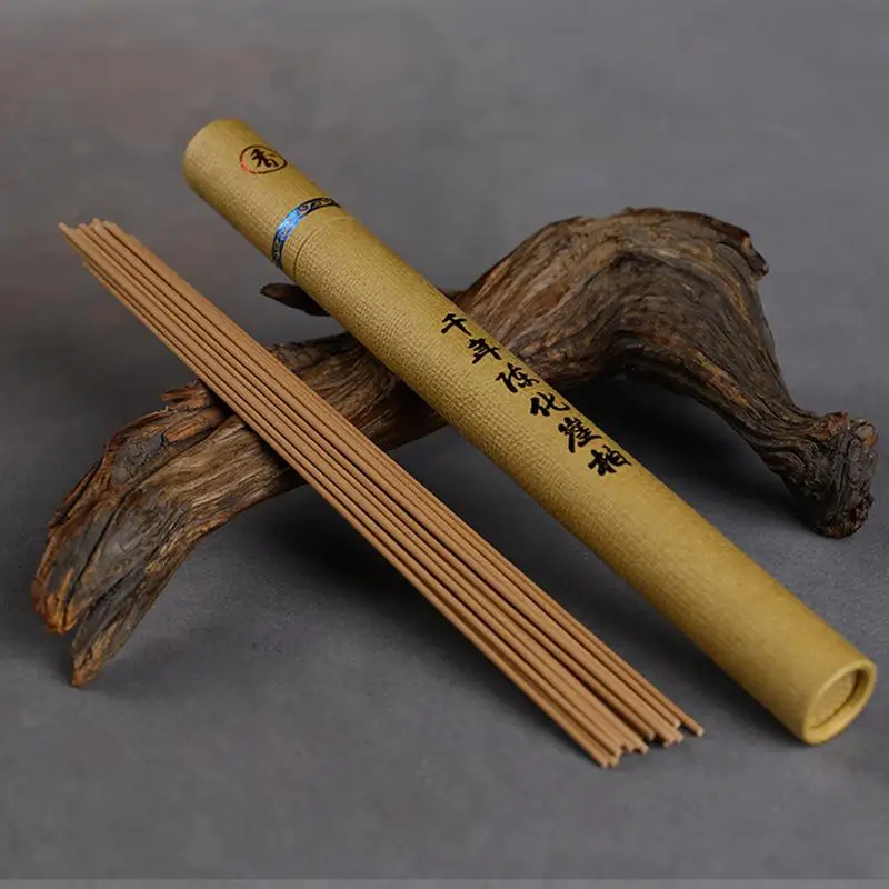 45pc/box Natural Backflow Fragrant Stick Sandalwood Chinese Incense ...