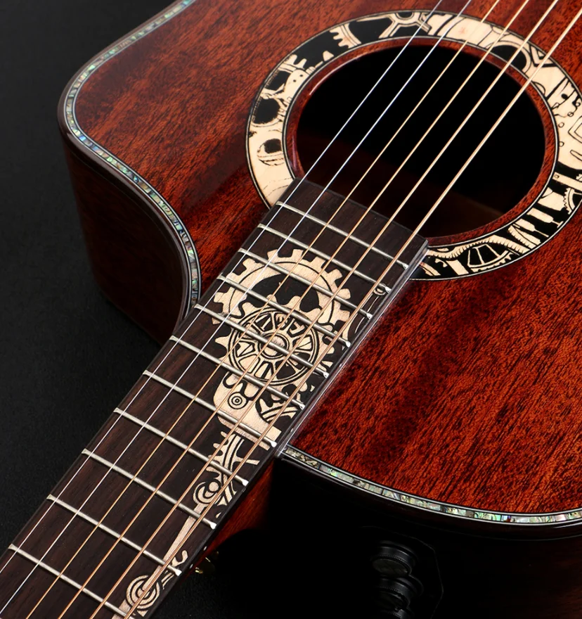 New Model Handmade All Solid Wood Guitar Acoustic Guitar Buy Guitar