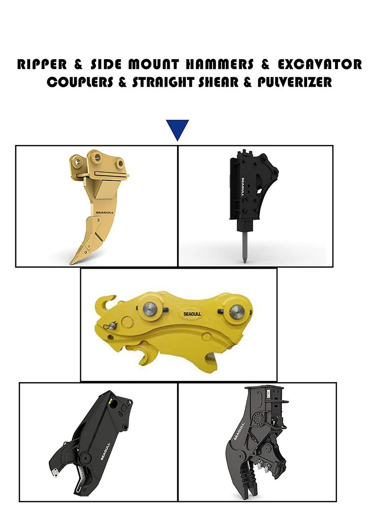 cat336 rotating hydraulic mobile scrap metal shear for excavator