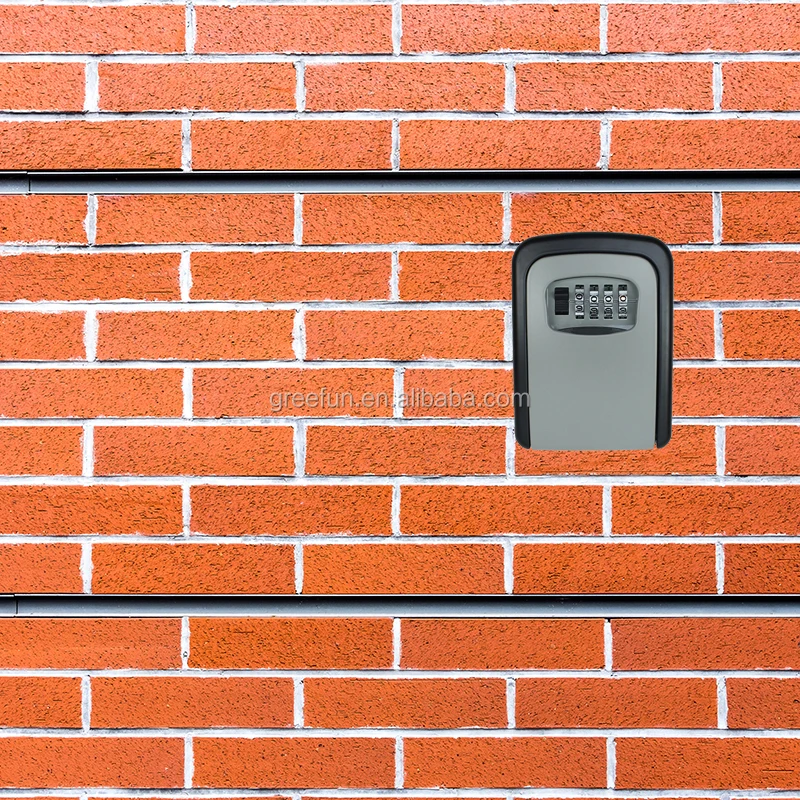 Mini Key Box Emergency Lock 4digit Combination Key Storage Box For