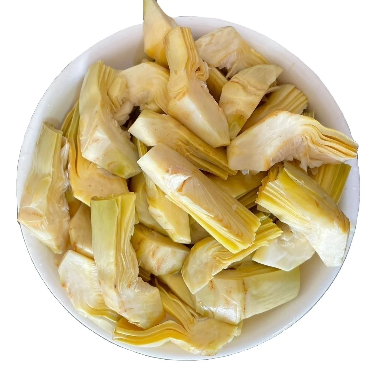 Quarter Artichokes Preserved In Brine Contain Of Water And Salt And