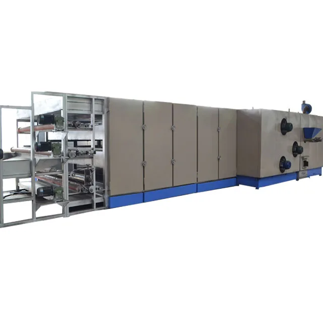 automatic nonwoven thermal bonding polyester oven wadding production line