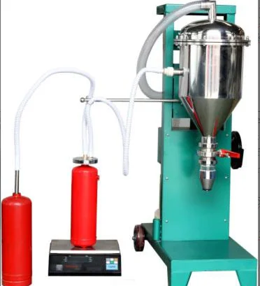 Dry Powder Filling Machine Fire Extinguisher Refilling Machine