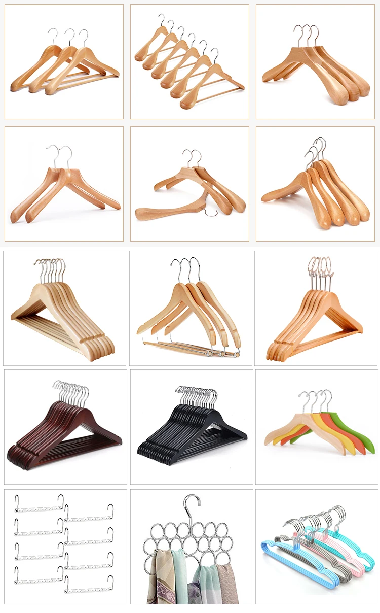 2020 new clothes hanger anti slip t shirt hanger, custom hanger with logo
