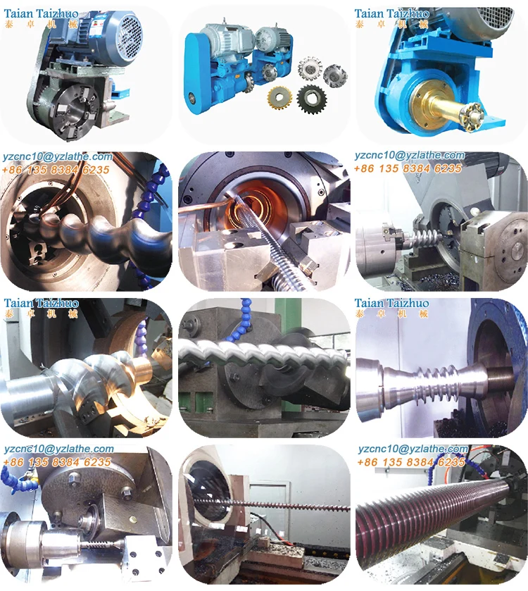 CNC Screw Pump Rotor Whirling Milling Machine - High Precision