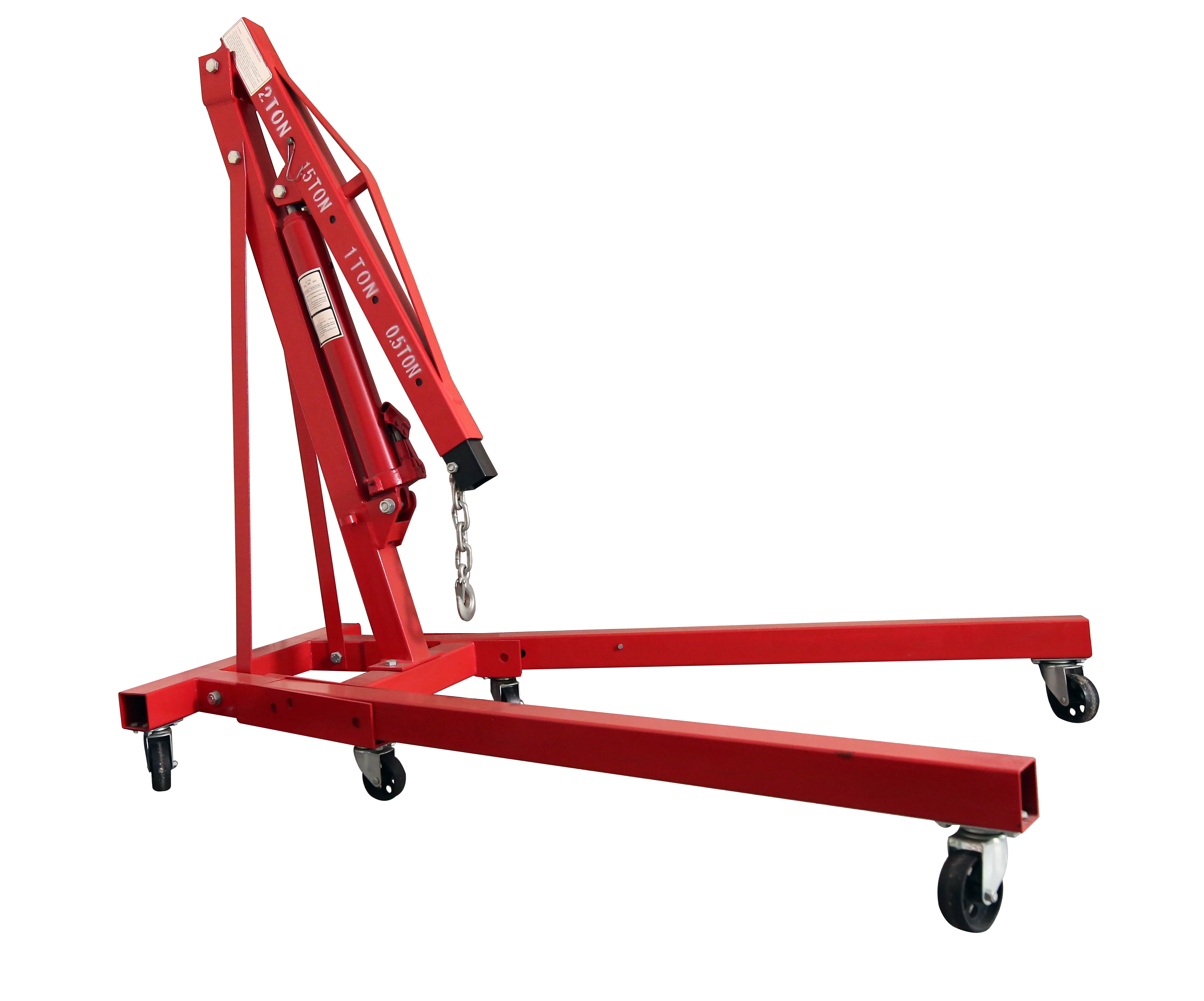 2 Ton Folding Manual Hydraulic Jack Shop Engine Crane - Buy Hydraulic ...