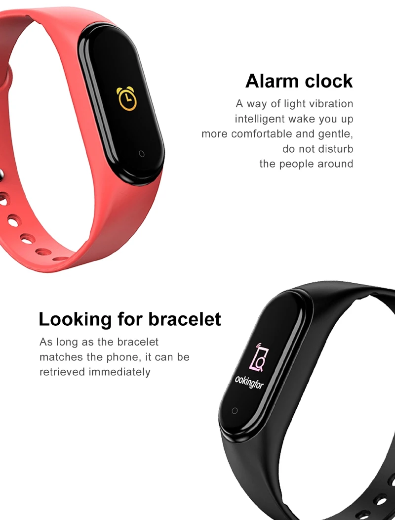 New Sport Touch Screen Smart Watch Band M4 Relojes Inteligentes