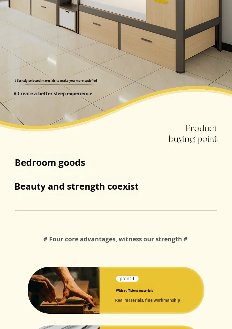 product free 3d design service apartment bed furniture double decker iron student dormitory bunk bed with two floors for metal school-5