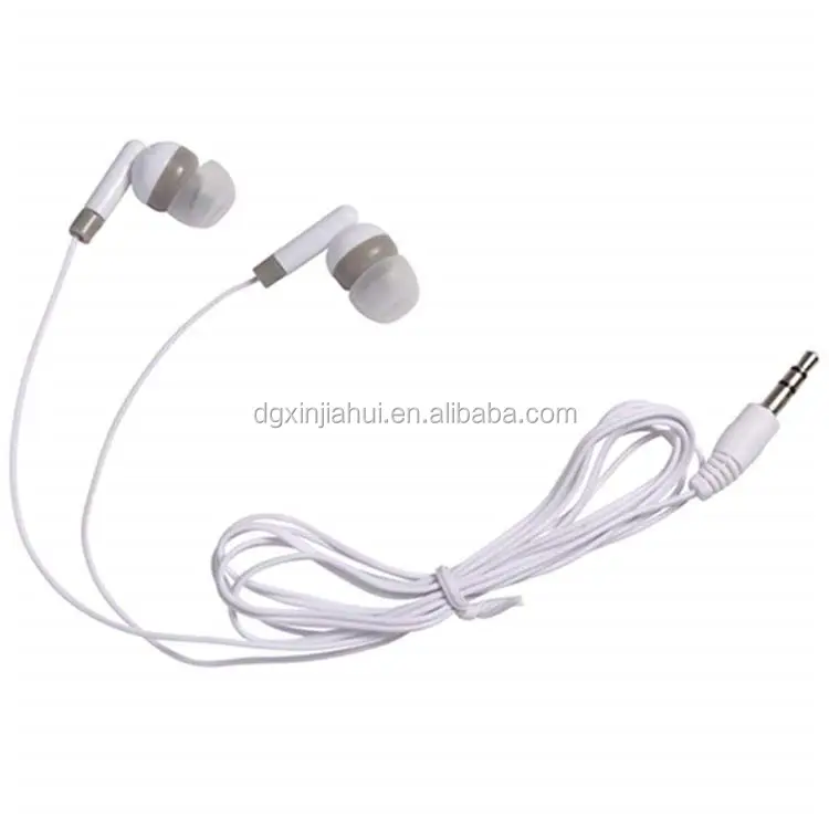 Aircraft Earphone Airplane Earphone Single Use Disposable Bus Earphones