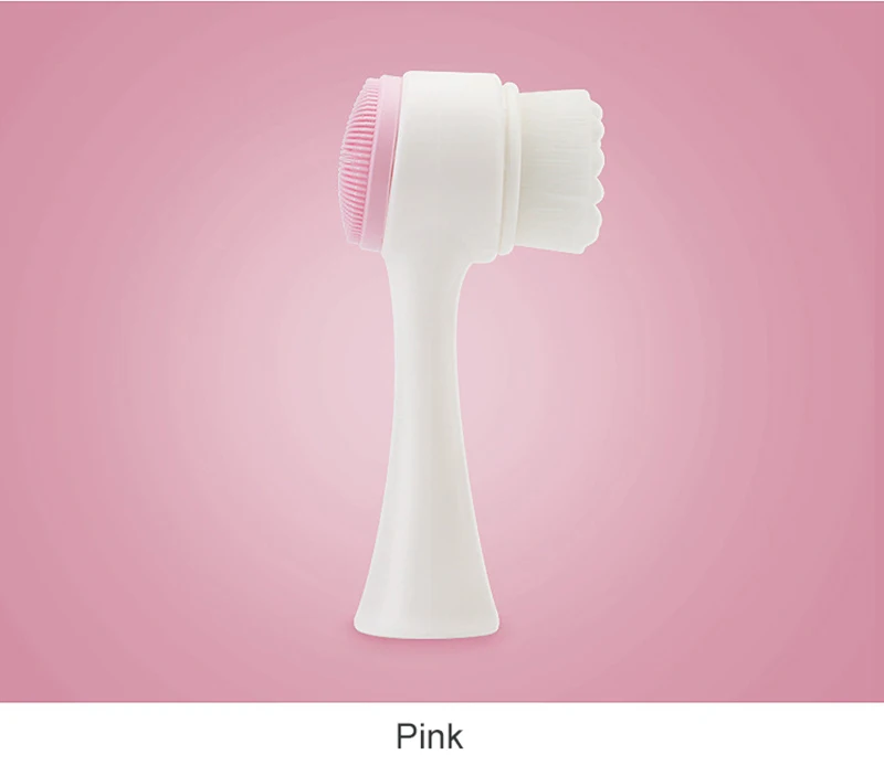 Standup Facial Washing Brush Manual Cleansing Brushes Double Side