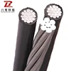 Iso Pvc /pe /xlpe Low Voltage Xlpe Overhead Parallel Webbed Aerial Cables Twisted Abc Cable 2 Core