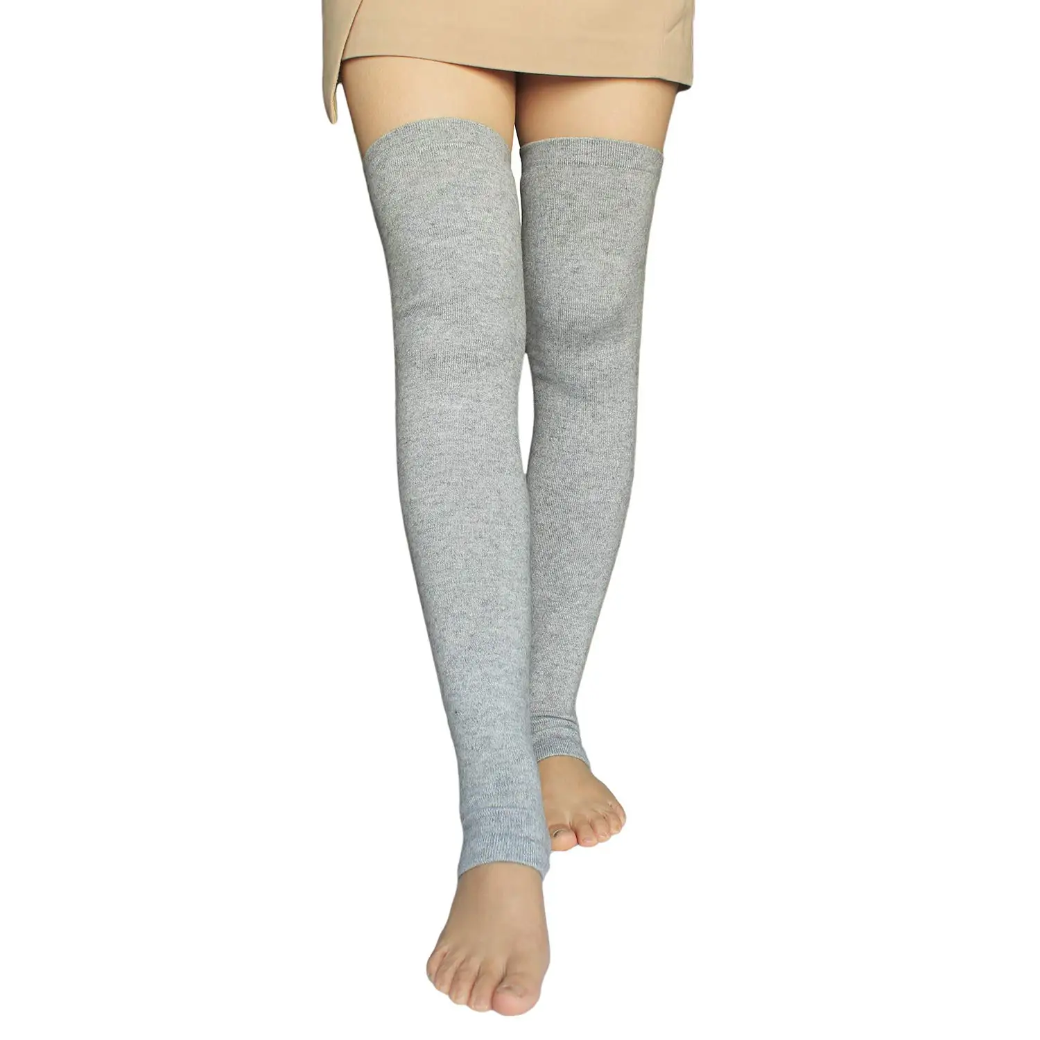 Women Plain Knit Cashmere Leg Warmers For Winter Buy Cashmere Leg