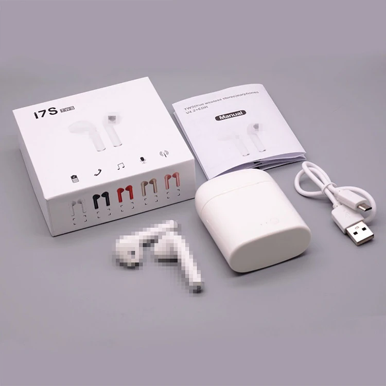 i7S TWS Wireless Headphone Portable Wireless Earphone i7S TWS With Charging Box Wireless Earbuds For iPhone For Android