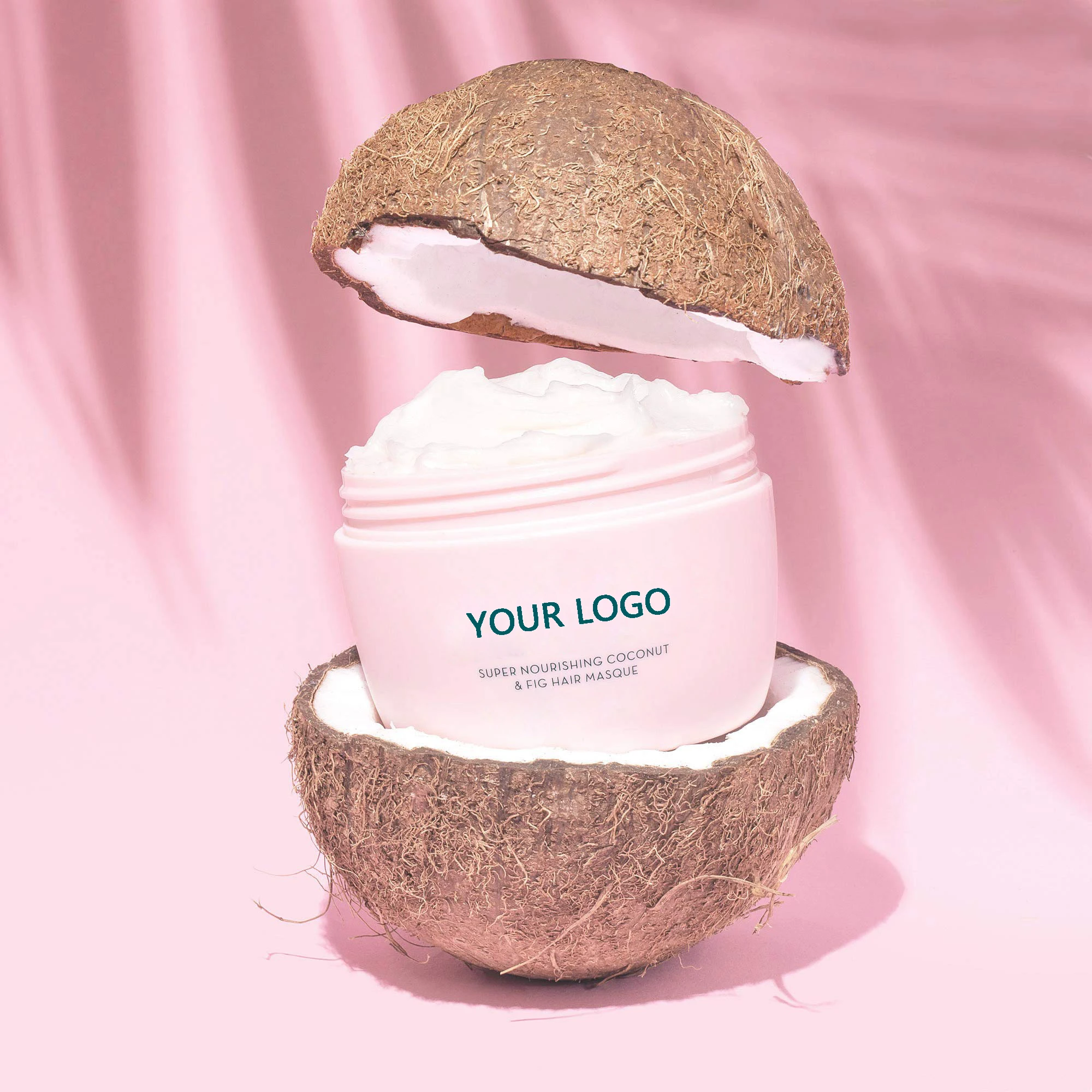 Private Label Coconut Fig Hair Mask Deep Conditioning Mask Treatment