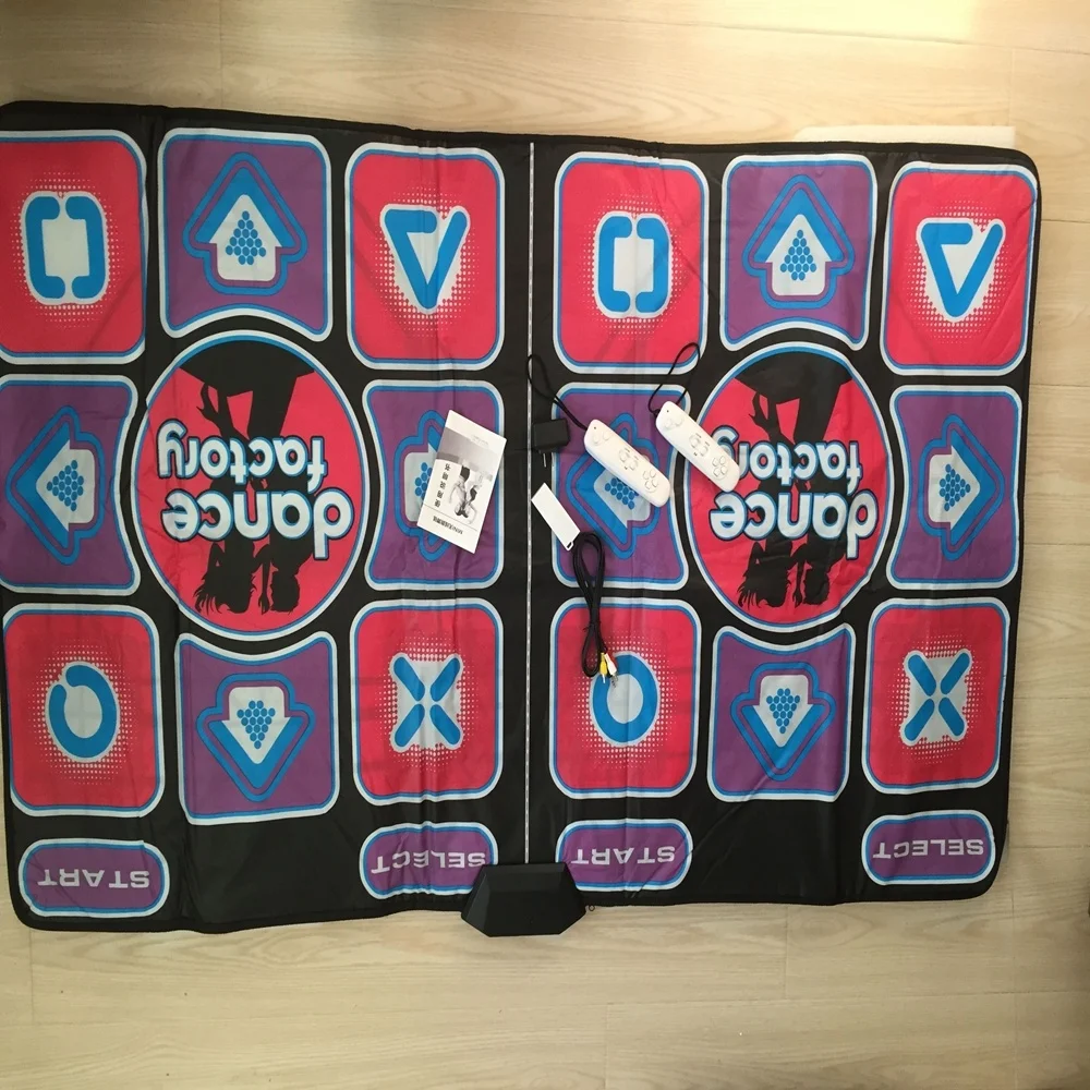 
Double Human New dance pad Wireless Non-Slip Dancing Step Dance Game Mat Pad Computer TV dual-use 