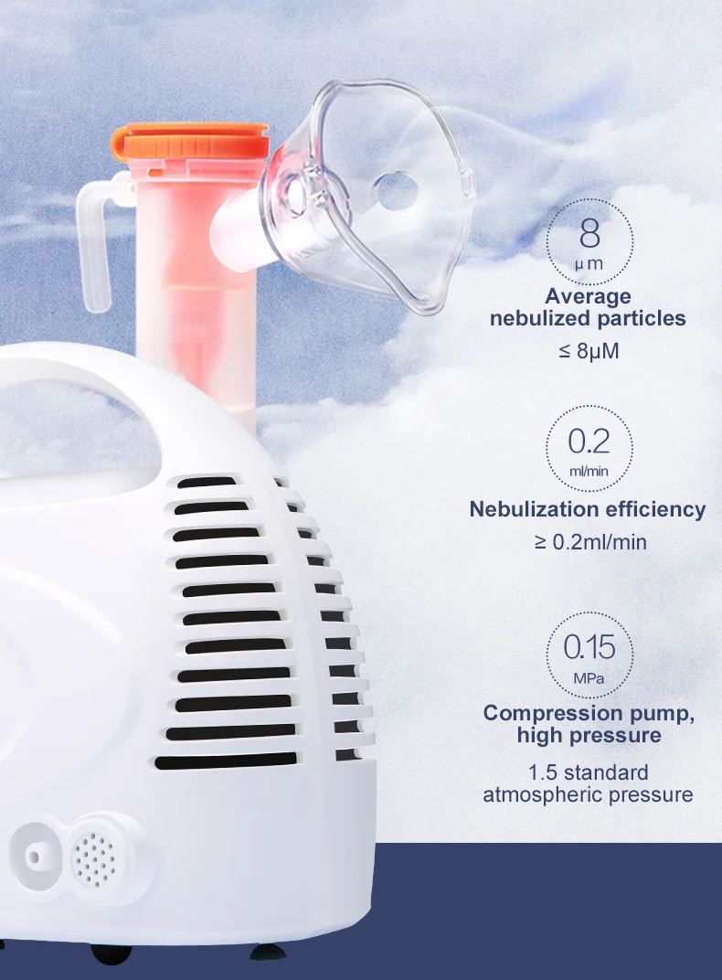 Low Noise Good Heat Dissipation Medical Compressor Nebulizer - Buy ...