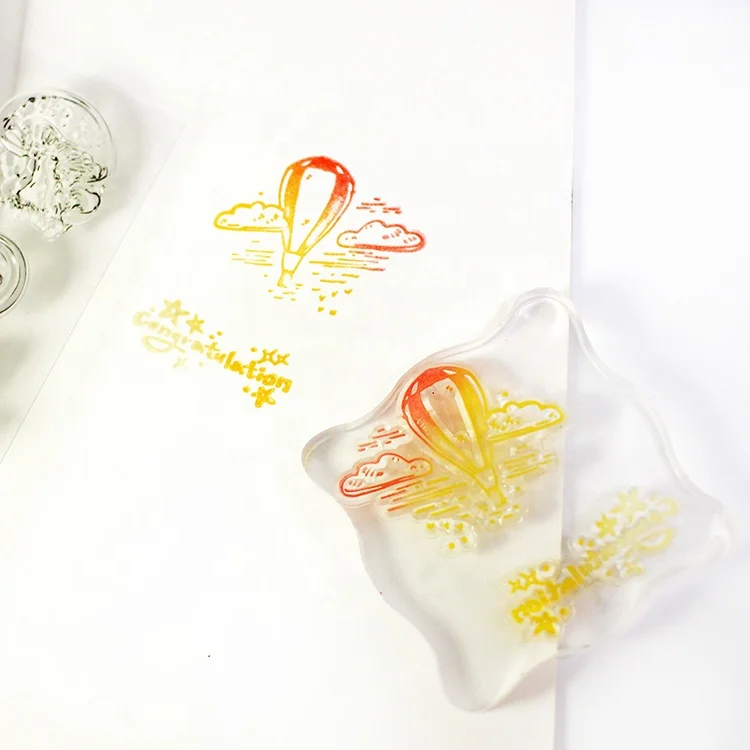 
Factory Price Clear Silicone Stamp Christmas Gift High Quality Clear Stamps Set Diy Handmade Paper Craft Clear Stamp Set 