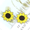 artificial sunflower outdoor artificial plastic flowers, applicable to households and gardens sunflower patches
