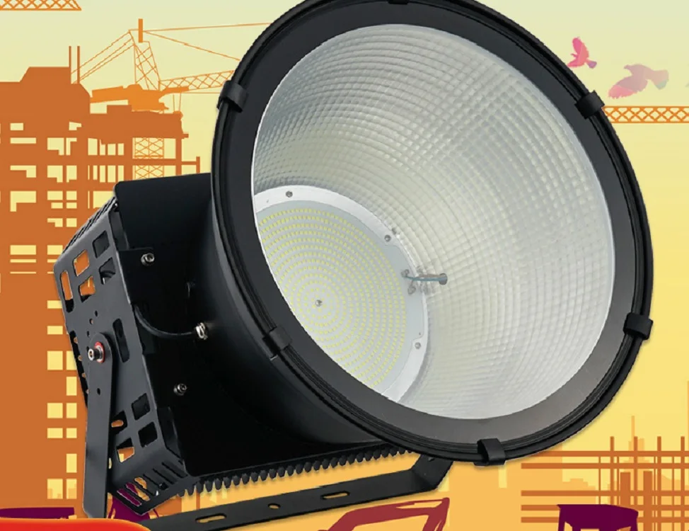 High Power 150000 Lumens 1000w Tunnel Light  football pitch stadium sport light 1000 Watt Led Flood Light