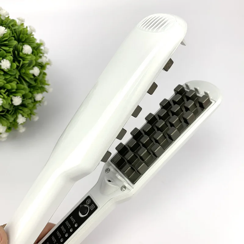 Five-speed Temperature Control Hair Fluffy Hair Straightener Corn Square  With Teeth Curling Iron - Buy Fluffy Hair Straightener,Corn Square With  Teeth Curling Iron,Five-speed Temperature Control Curling Iron Product on  