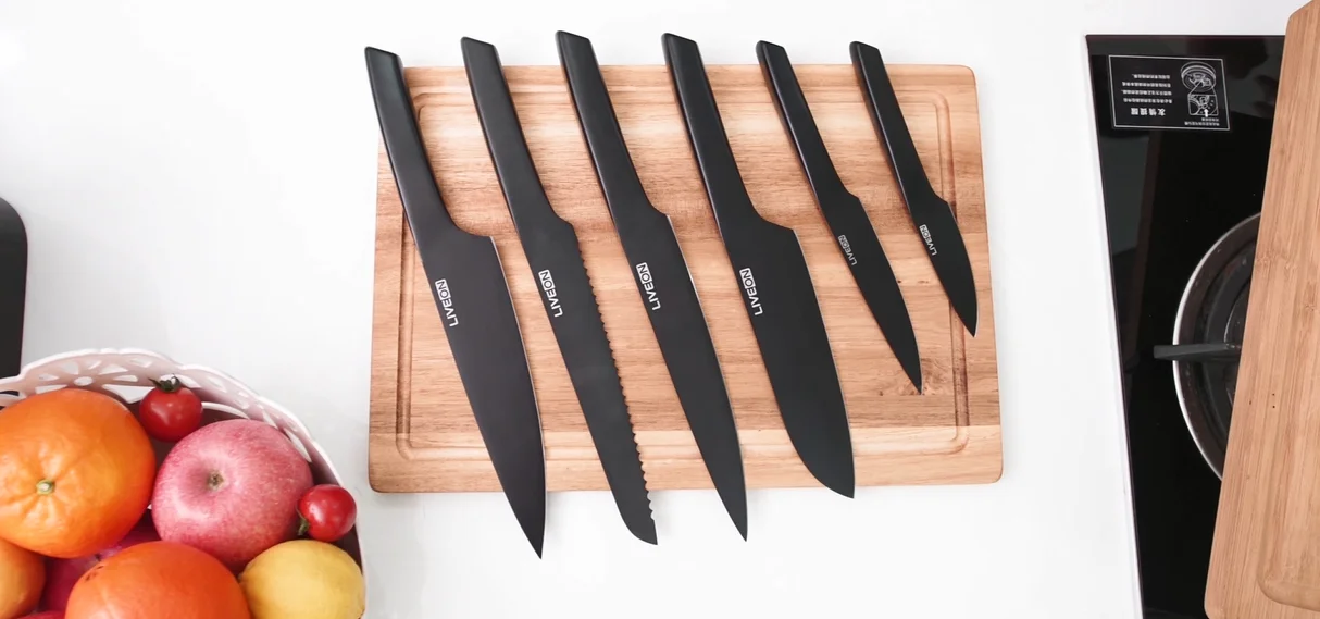 7 pcs knife set