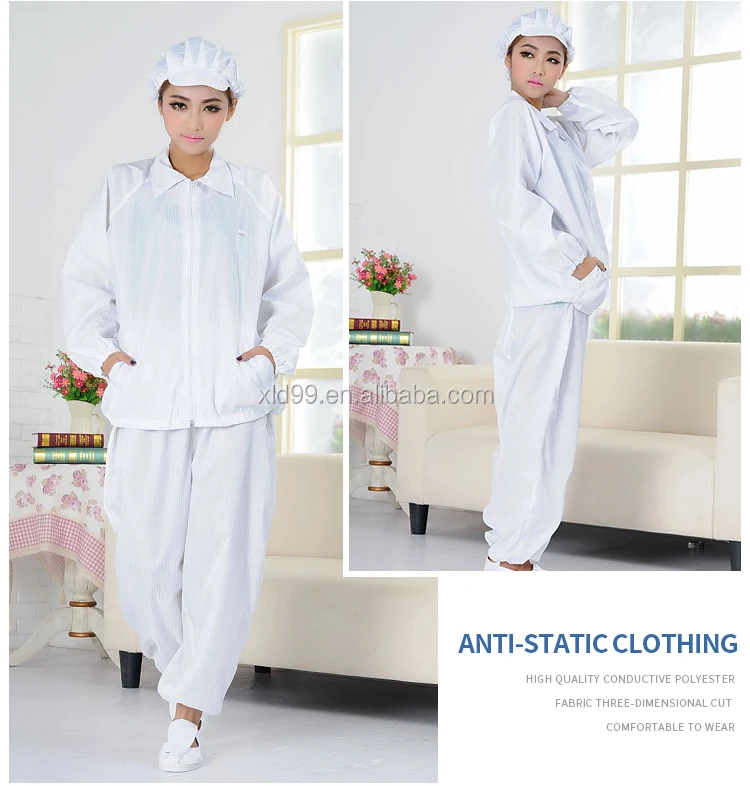 2021 Clean Room Anti-static Women's clothes Clothing esd smock
