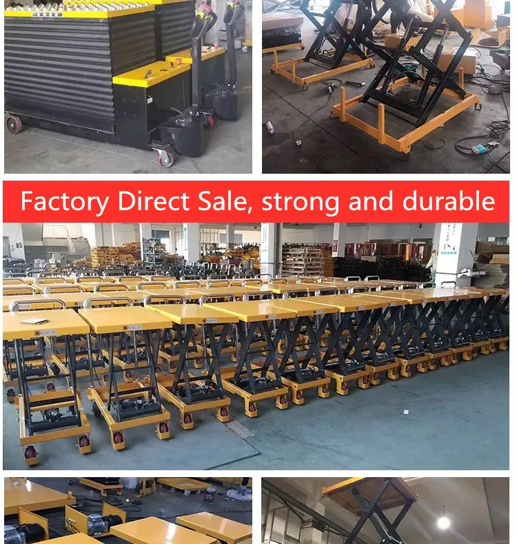 Electric Infrared Induction Heavy-Duty 1500kg Electric Pallet Truck with 1 Year Warranty