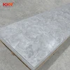Polyurethane faux stone pure white acrylic solid surface, artificial marble panels