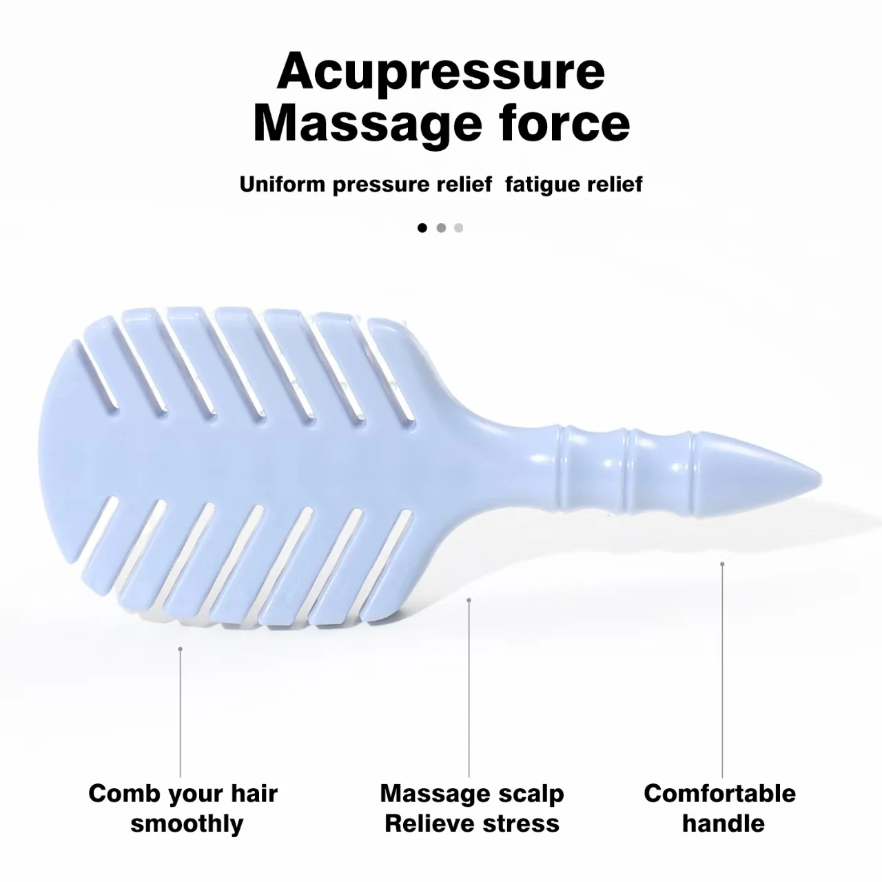 Ventilated Ergonomic Scalp Massager Hair Products Tangle Free Lightweight Anti Static Hairbrush supplier