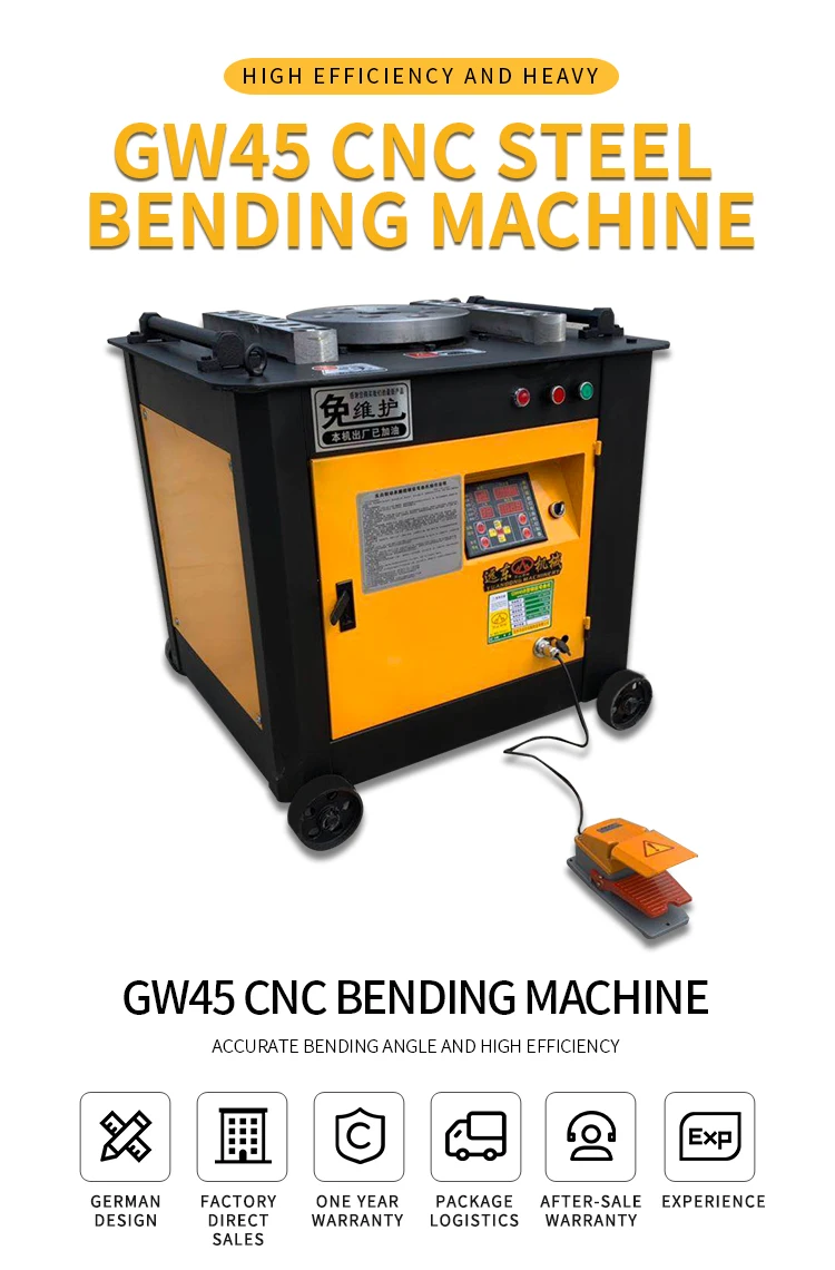 Gw50 Automatic Rebar Bender Steel Bar Bender Cutter Machine G40 Table