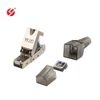LY-KJ6A-17-S6A STP Cat6A Modular Plug/Toolless RJ45 plug/Cat6A Tool Free Plug