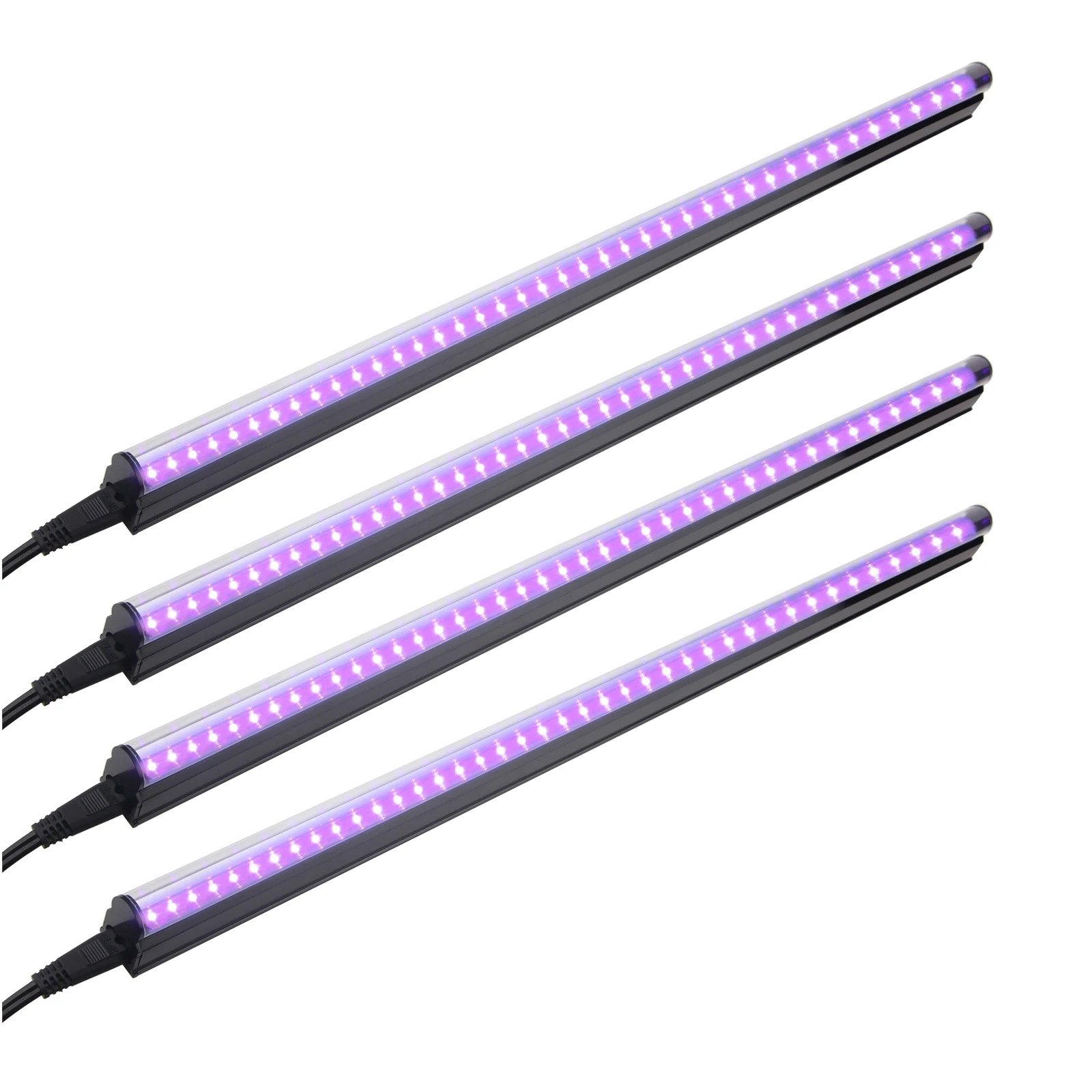 T5 Uva Blacklight Bar Fixture 0.6m 18w Led Fluorescent Light With On ...